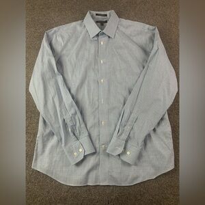 Banana Republic Slim Fit Non Iron Mens 100% Cotton Long Sleeve Dress Shirt Sz XL